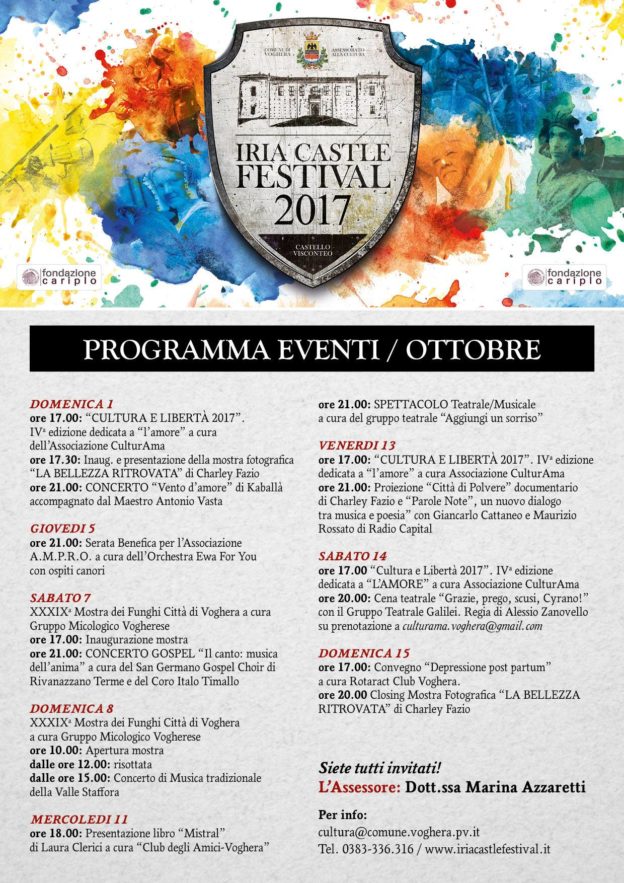 programma eventi ottobre 2017